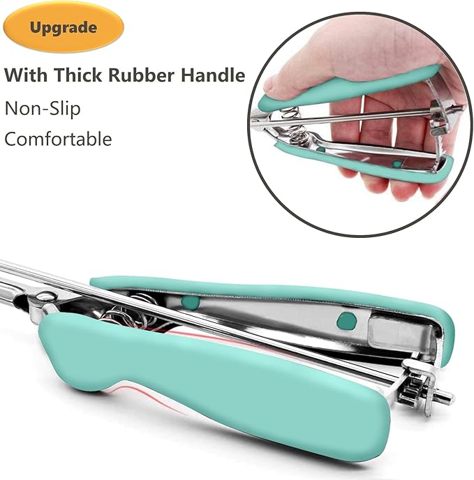 Cookie Scoop, Ice Cream Scoop, 1Tbsp/15 ml/0.5oz Cookie Scoops for Baking, 18/8 Stainless Steel Cookie Scooper for Baking, Cookie Dough Scoop with Non-slip Grip (Red)
