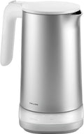 ZWILLING Enfinigy Cool Touch 1-Liter Electric Kettle Pro, Cordless Tea Kettle & Hot Water - Silver