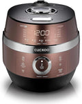 CUCKOO High Pressure Rice Cooker 6-Cup Uncooked / 12-Cup Cooked with Induction Heating Technology, Versatile Rice Maker with 16 Menu Options and Steam Plate, Voice Guide, Copper (CRP-JHR0609F)