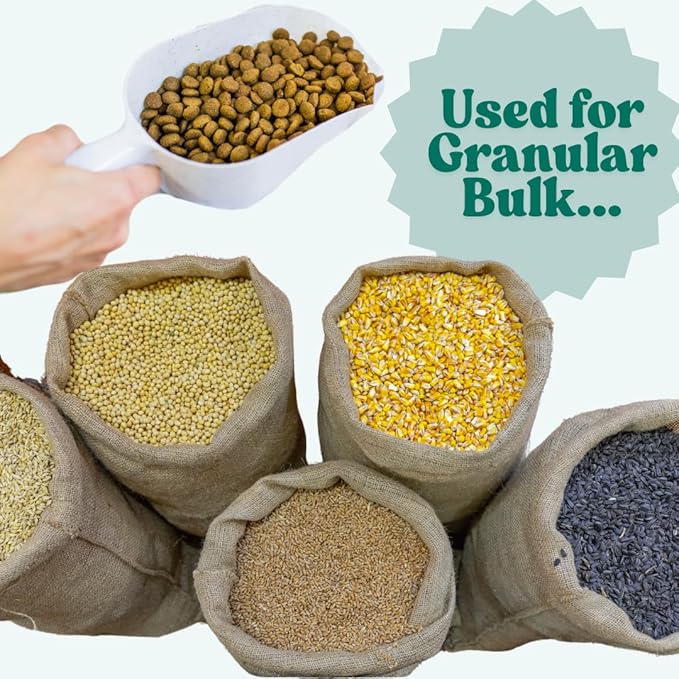 2 Tablespoon (1/8 Cup | 1 Oz. | 6 Teaspoon | 29.6 mL) Long Handle Scoop for Measuring Coffee, Pet Food, Grains, Protein, Spices and Other Dry Goods (Pack of 25)