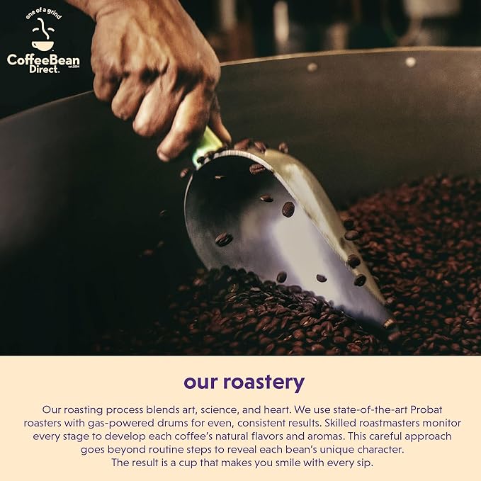 Coffee Bean Direct Eyes Wide Open, Whole Bean Coffee, Light Roast, 1 Pound Bag (Pack of 1)