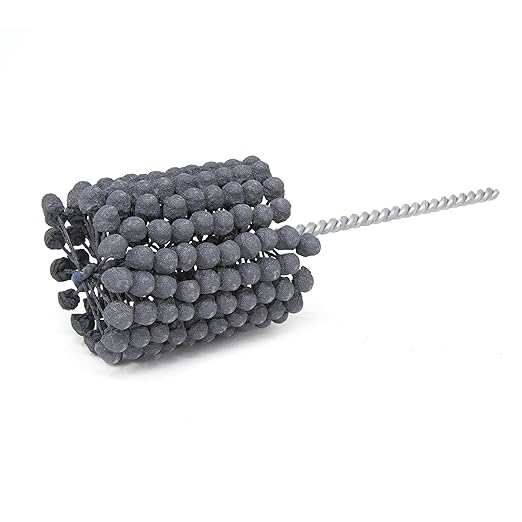 Brush Research BC21424 FLEX-HONE®, 2-1/4" (57.2mm) Diameter, 240 Grit, Silicon Carbide, For Mild Steel, Stainless Steel, Cast Iron and Softer Ferrous Materials