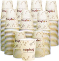 300 Pack 8 oz Disposable Paper Coffee Cups, 8 Ounce Paper Hot Coffee Cups–Perfect for Hot Beverages, Party, Office, and Home Use