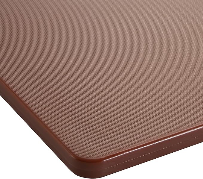 Winco 18"x24"x1/2" Cutting Board, Brown
