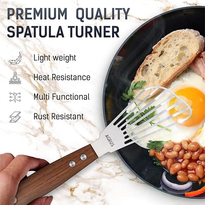 Fish Spatula Satainless Steel (10 inches)