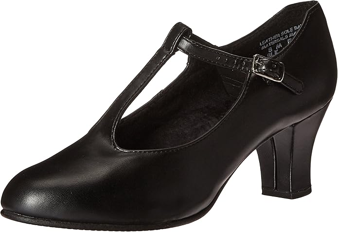 Capezio Womens Jr. Footlight T-Strap