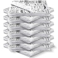 1400 Pcs 12 x 12 Inch Deli Wax Paper Sheets Grease Resistant Tray Basket Liners Newsprint Paper Water and Grease Proof Sandwich Wrapping Square Hot Dog Wrappers for Food Baking (White)
