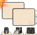 Heat Resistant Mats for Countertop - Fireproof 16x24in Heat Resistant Mats for Air Fryer - Kitchen Countertop Protector for Air Fryer, Coffee Maker, Stand Mixer, Toaster, Oven 2PCS - Khaki